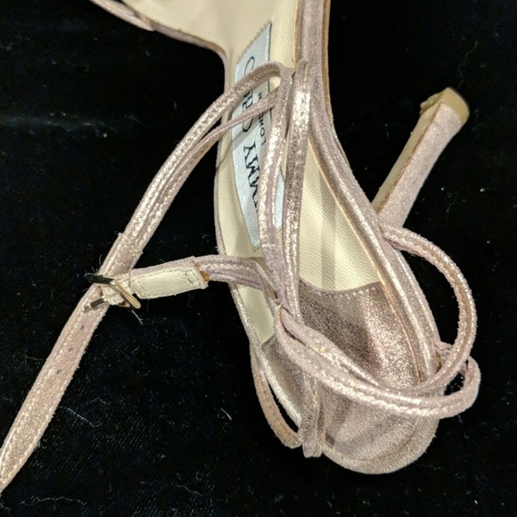 Jimmy Choo!  36.5 (6.5) blush color heel - Picture 5 of 8